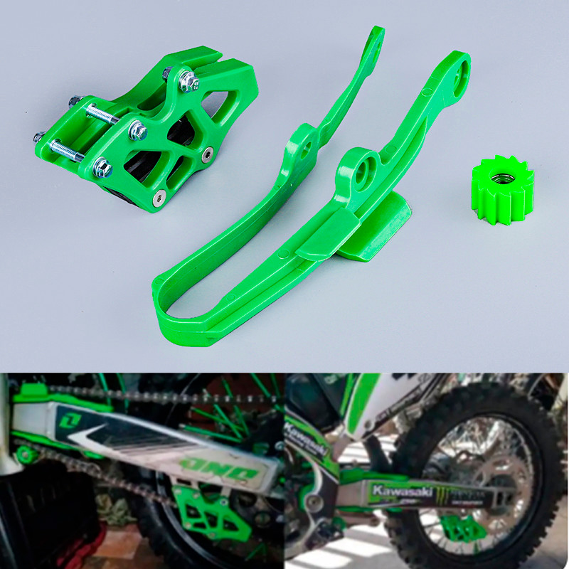 Motorcycle Chain Guide Slider Guide Swingarm Roller For Kawasaki KX250F KX450F KX 250F 450F KXF 250 
