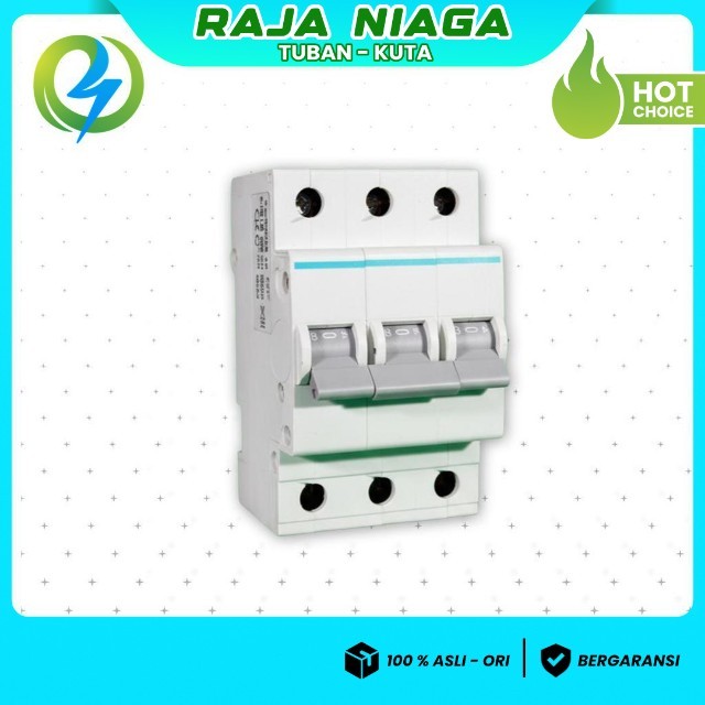 MCB 3 PHASE 20 AMPERE MEREK HAGER MINIATURE CIRCUIT BREAKER