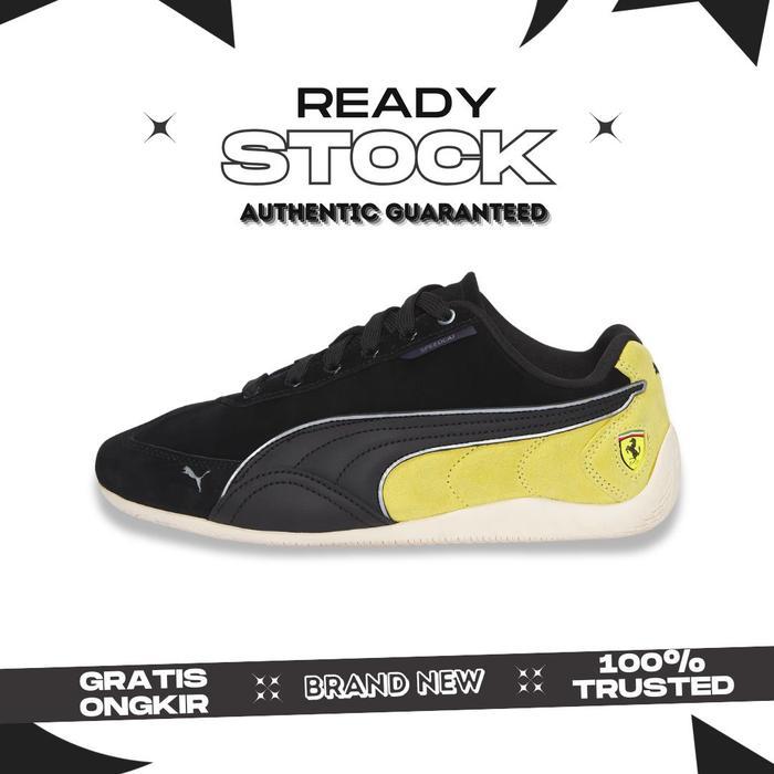 Puma Sneaker Scuderia Ferrari Speedcat Unisex black yellow - 40