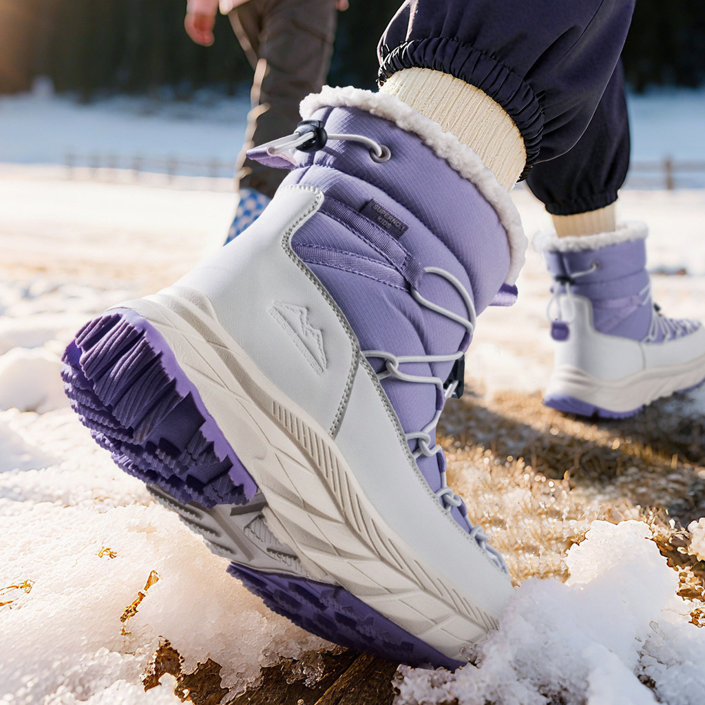 2025 New Winter Boots Women Snow Boots Fleece Lined Thickened Warm Outdoor Winter Shoes Colorful Wat