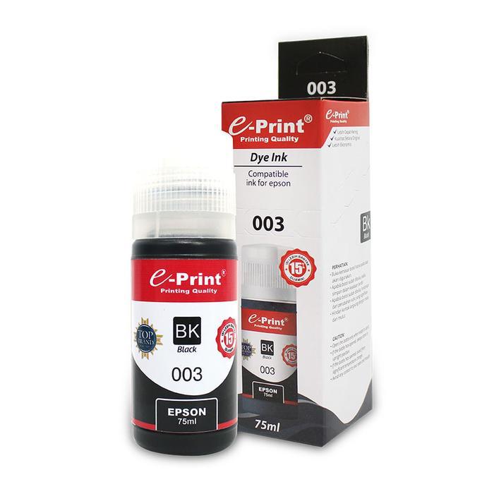 e-Print Tinta Epson Ink T 001 / T 003 75 ml T Series 001 / 003 - Black