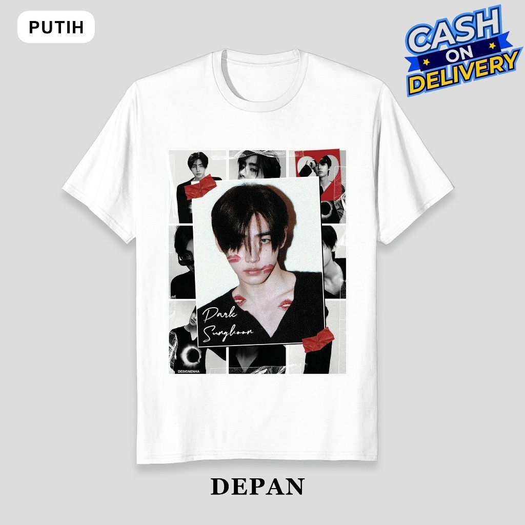 Baju Kaos Tshirt En Initial " SUNGHOON V3 " Sunoo Jay Jungwon Niki Heeseung Jake ENHYPEN Kaos Wanita