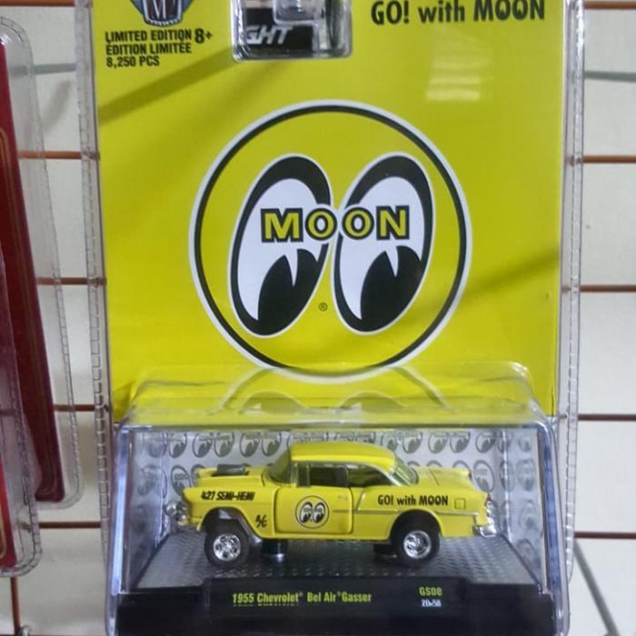 M2 MACHINES MOONEYES 1955 CHEVROLET BEL AIR GASSER