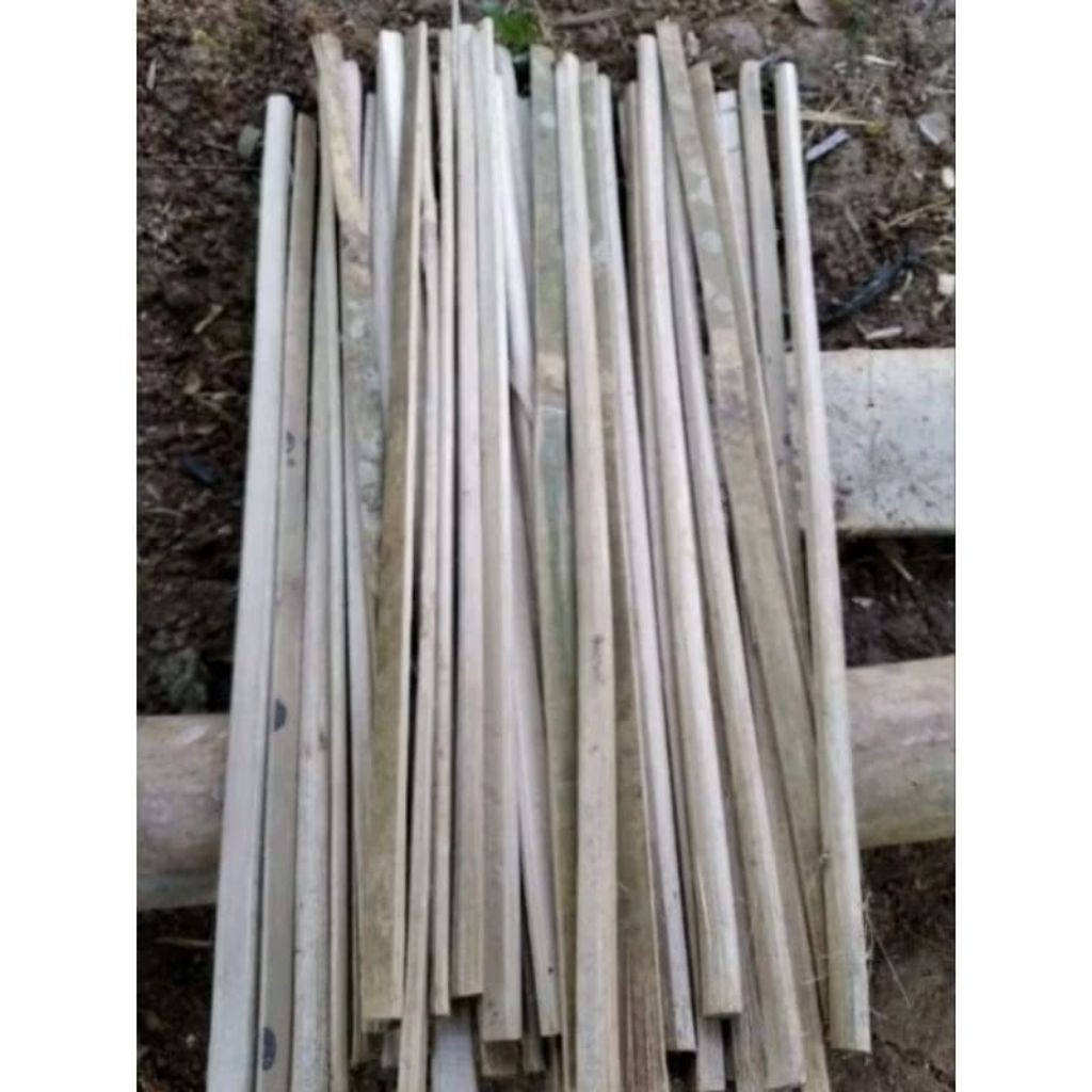 bambu bilah ajir tanaman 25cm- 150cm/ turus penyangga tanaman rambat