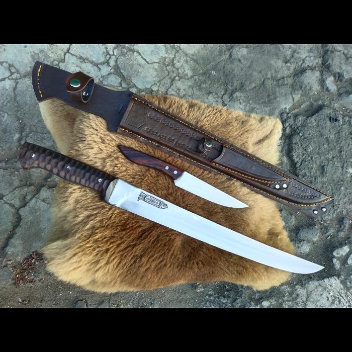 golok sembelih 40cm baja hss germany