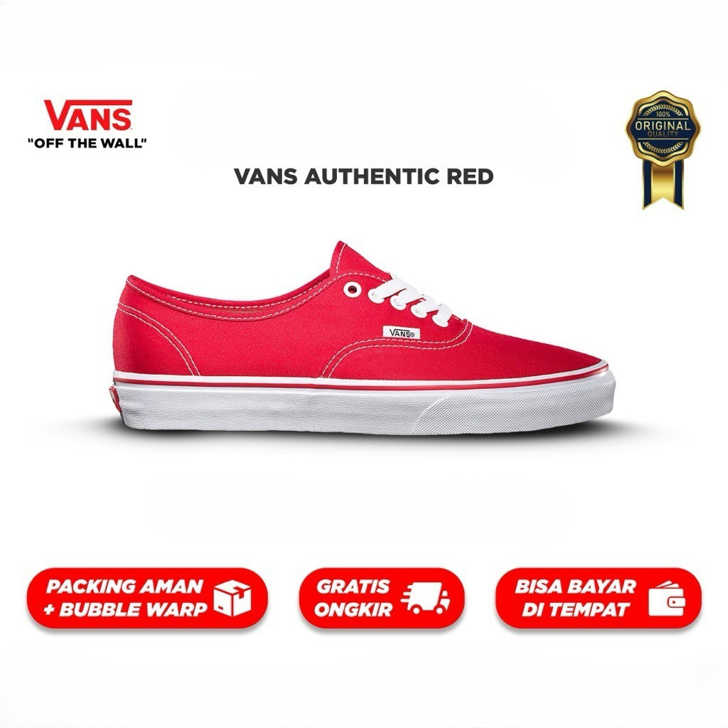 Vans Authentic Classic Red Chili Original