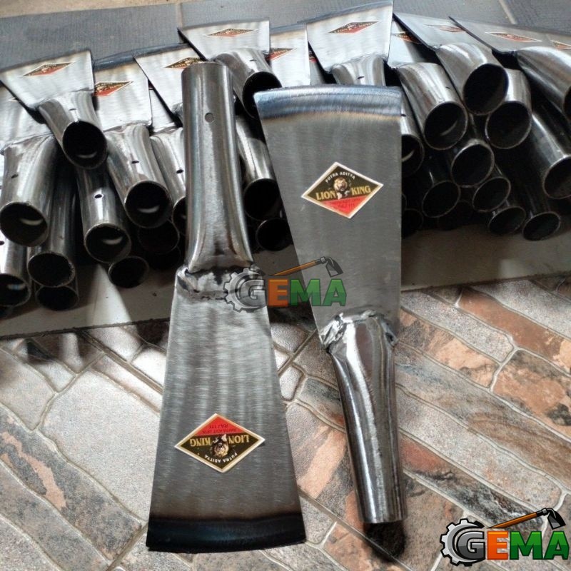 Dodos Sawit Baja Asli Super Tajam - Alat Penunas Pelepah & Dodos Tanah Sangat Kuat