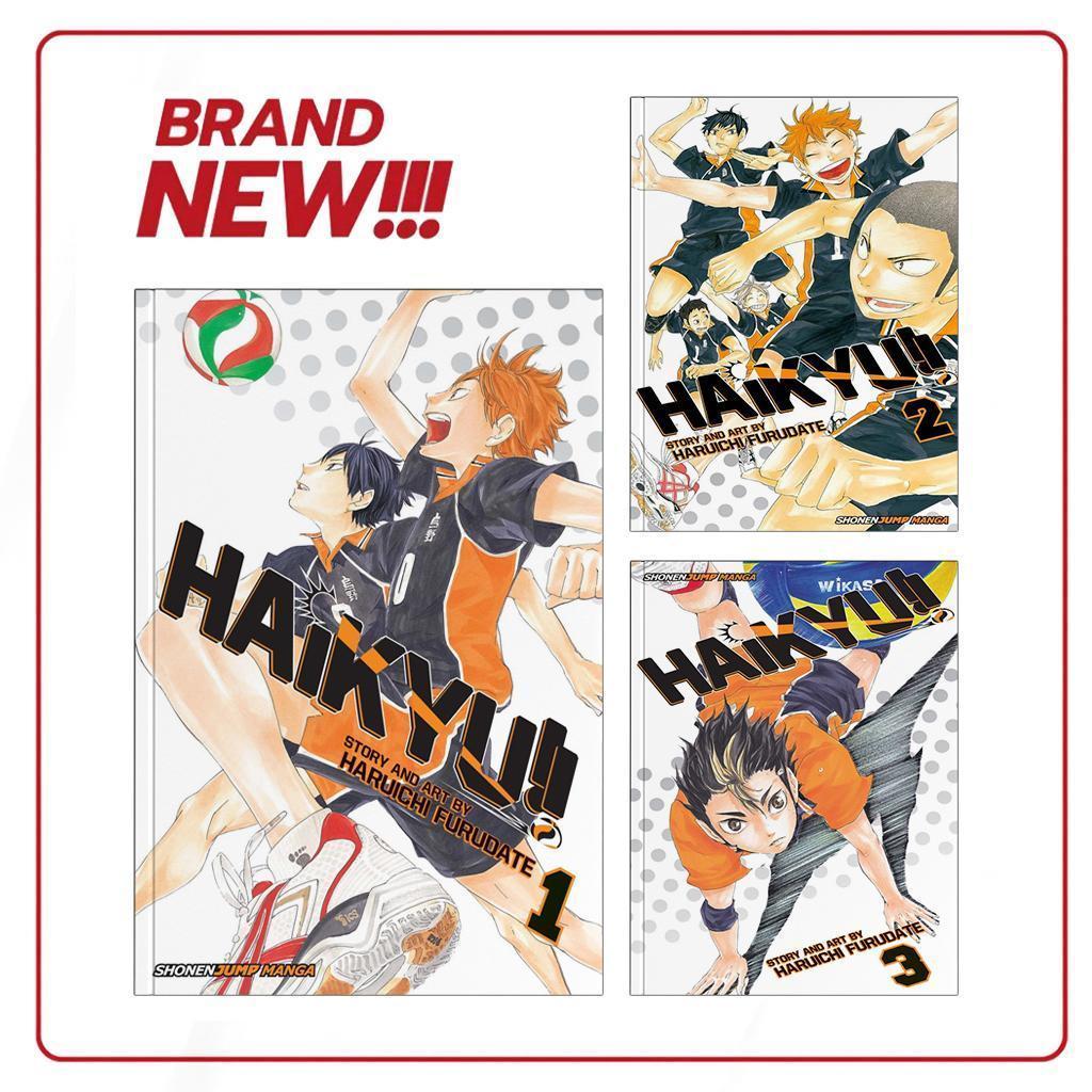 Haikyuu, Vol. 1-45 ( Komik Manga ) by Haruichi Furudate (English/Indonesia)