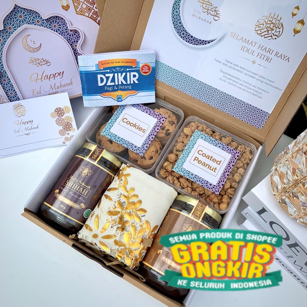 Hampers idul Adha / Lebaran / Hampers Madu  / Hampers Kekinian / Gift Box/ moment