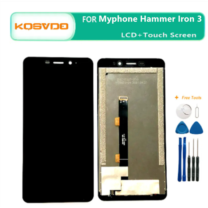 New Original Replacement 1440x720 For Myphone Hammer Iron 3 / iron 3 LTE Iron 4 LCD splay Tou Screen