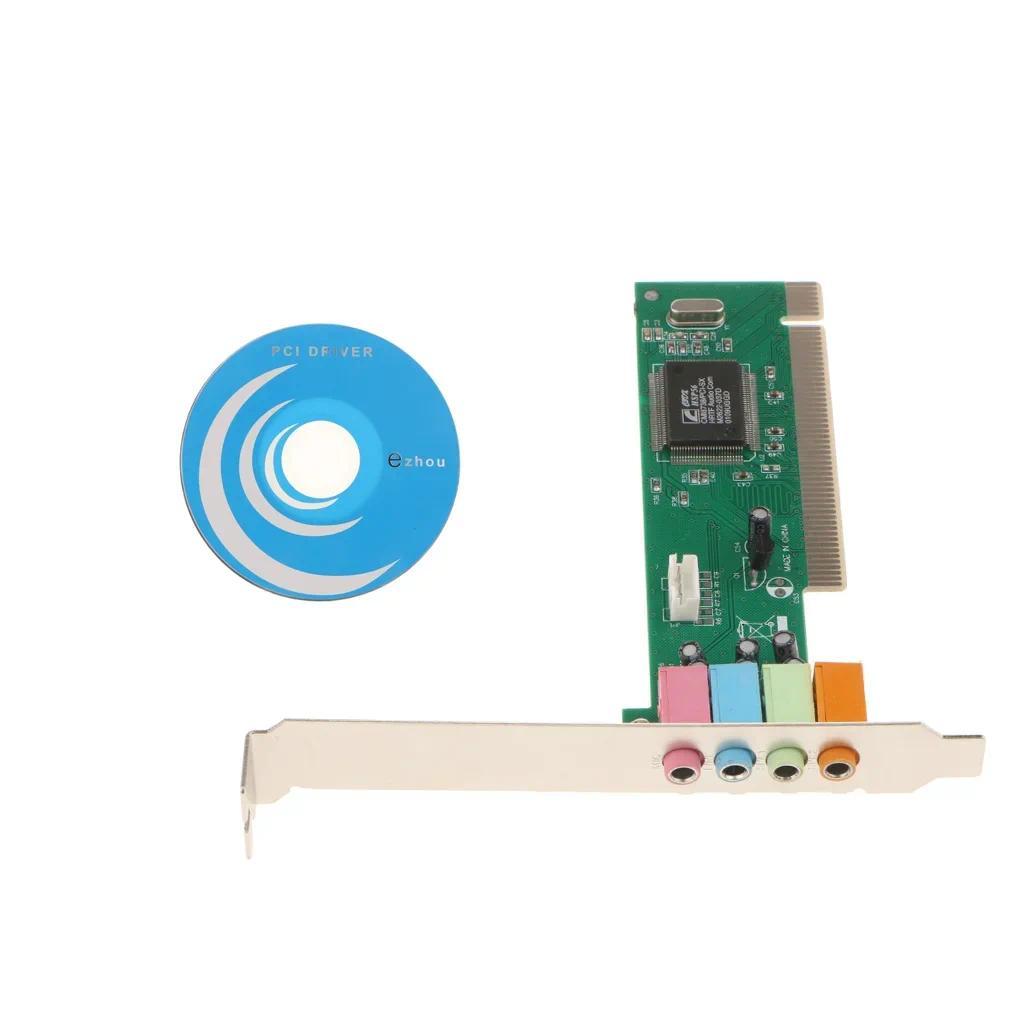 Classic Pci Sound Card 4 Auo Adlib Encong Basic Sound Card Desktop Pci Sound Card