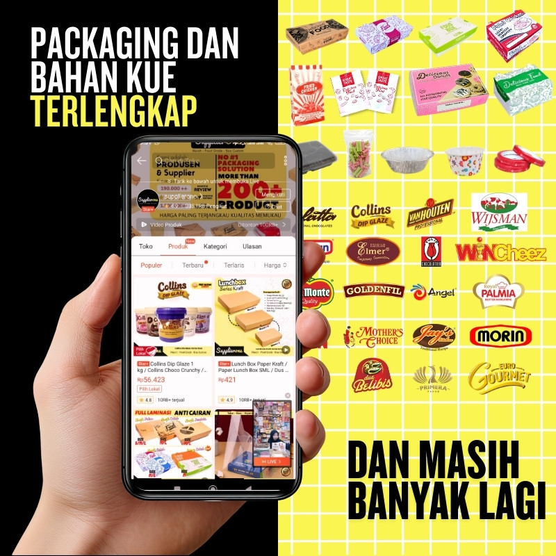 BESTPROMO Bungkus Kebab, Kemasan Kebab ,Box Kebab, Dus Kebab, Dus Kemasan Kebab, Kotak Kebab