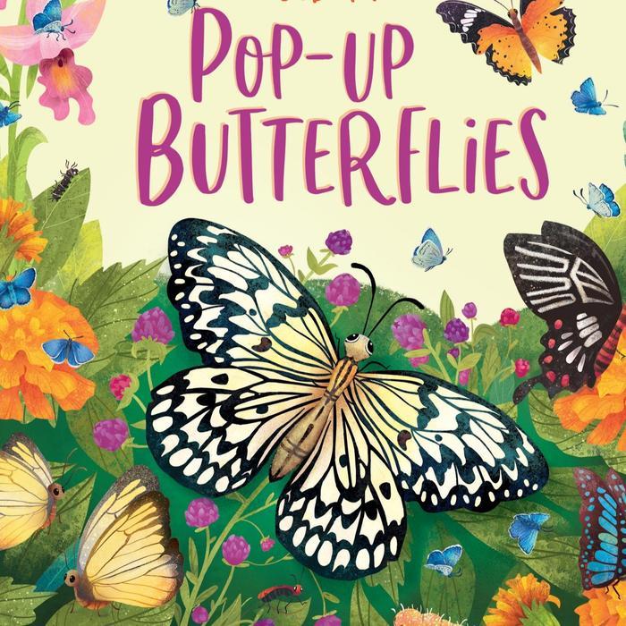 Kidnedu Buku Pop Up 3D / Buku Cerita Pop Up - Butterflies