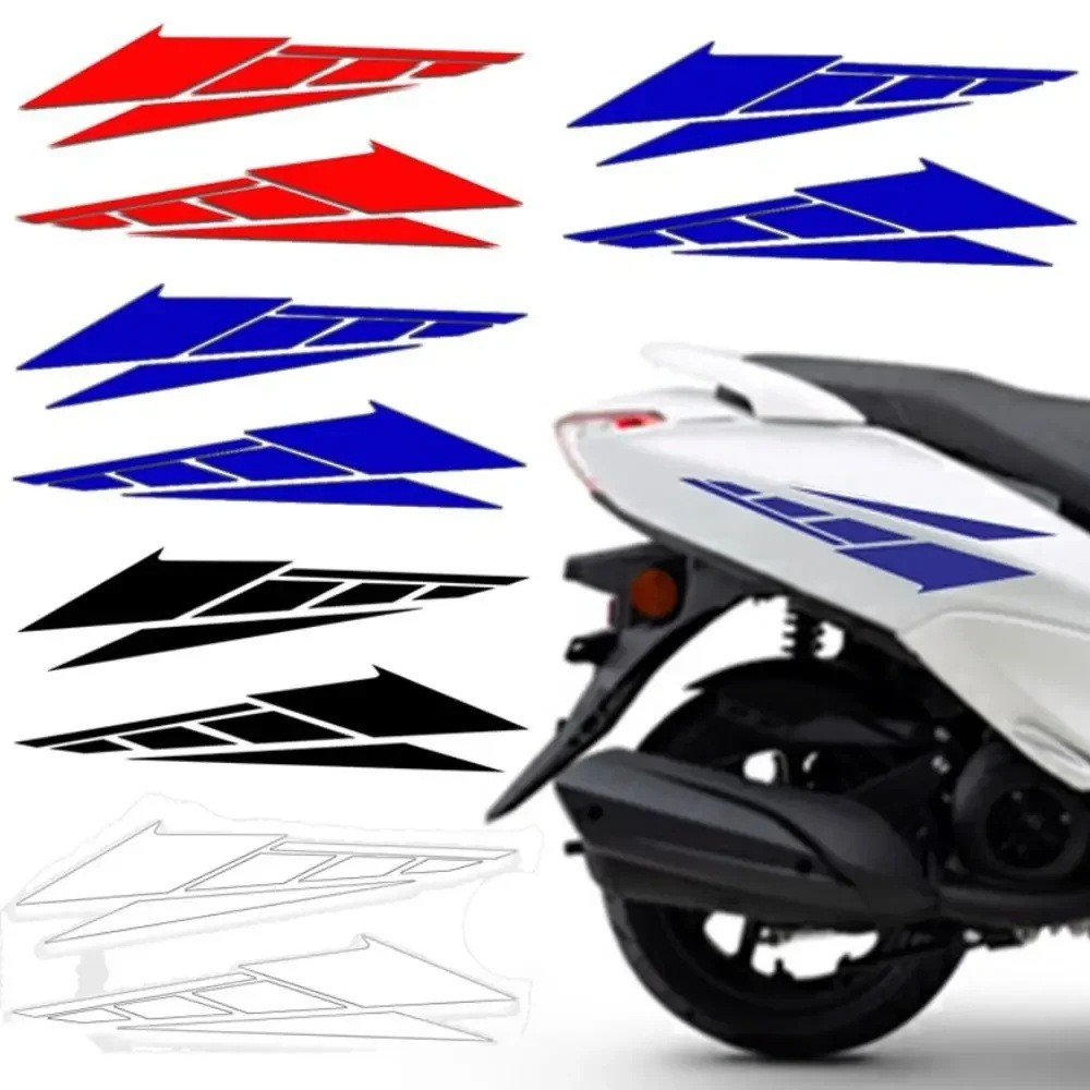 Motorcycle Front Fender Moto Side Body Head Tail Box Reflective Stickers Pegatinas Decal Accessories