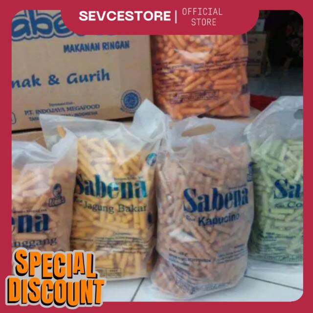 Sabena Snack / Stik Sabena 340gr Snack Murah Enak /SA