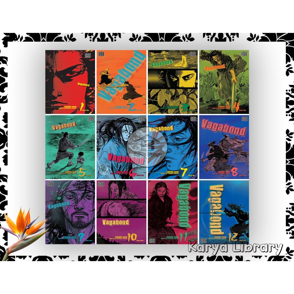 (English) Vagabond (VIZBIG Edition) Complete Collection Manga Set (Vol 1-12) by by Takehiko Inoue Ka