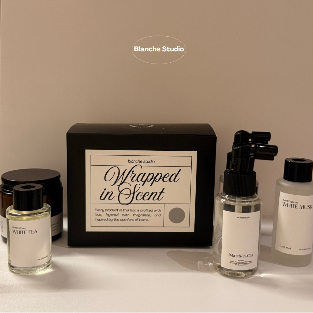 (Moduno) Blanche Aromatherapy Premium Gift | Hampers Lilin Aromaterapi | Paket Gift Set Murah