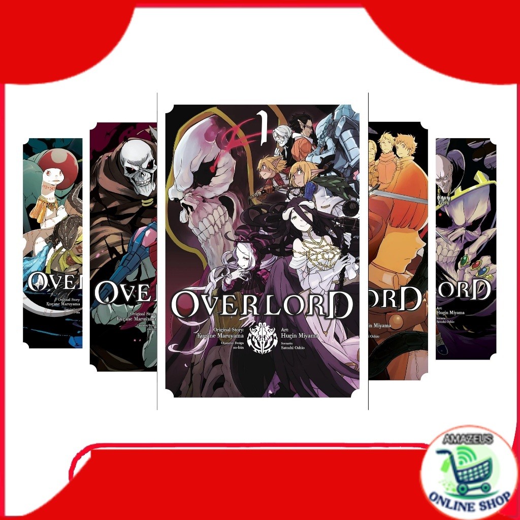 Overlord manga (19 Book Series) by Kugane Maruyama