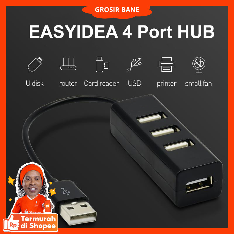 EASYIDEA Portable USB Hub - HB3004