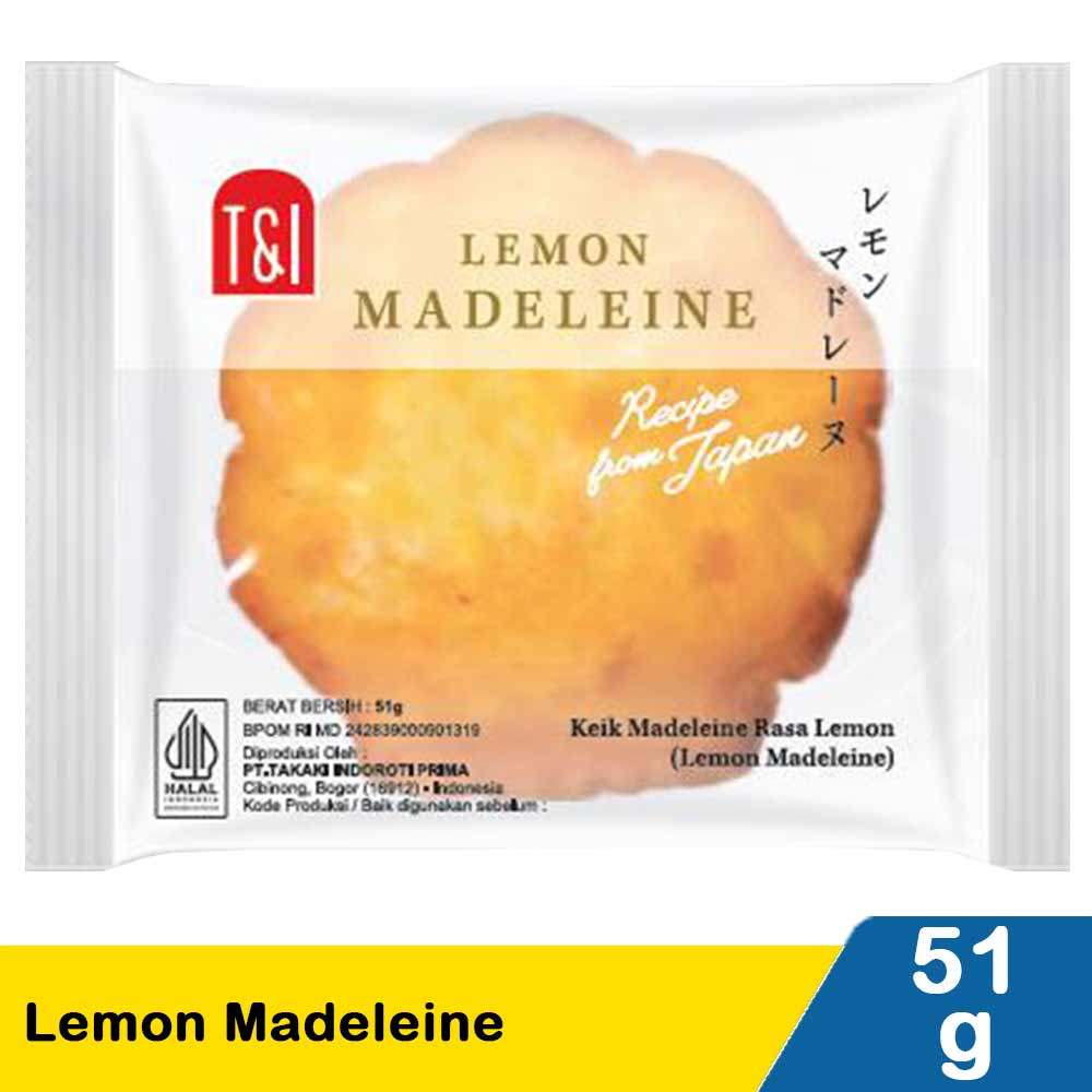 T&I LEMON MADELEINE  51g