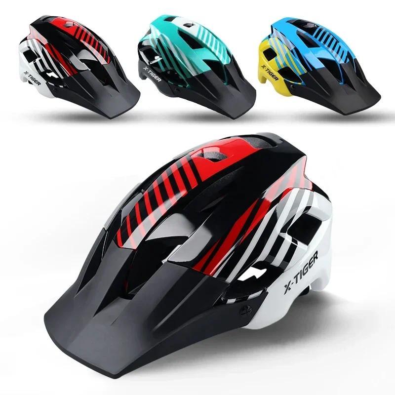 X-TIGER Bicycle Helmet Lightweight Mountain Bike Helmet MTB Safety Helmet Cycling Safety Helmet Spor