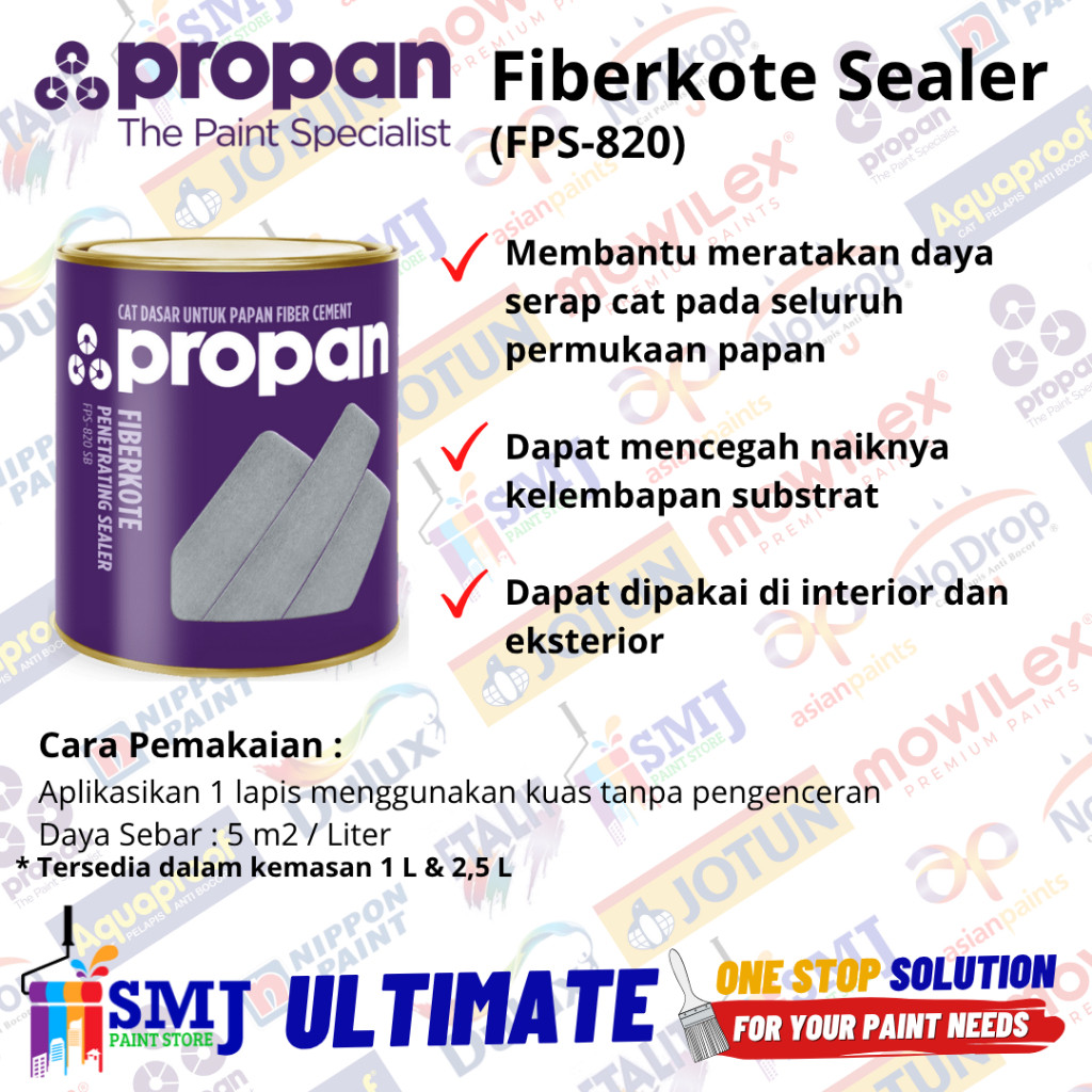 PROPAN FIBERKOTE SEALER / CAT DASAR FIBERSEMEN GRC CONWOOD FPS-820