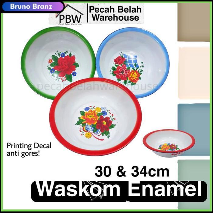 terlaris Waskom Seng 30cm / Baskom Seng Jadul - Biru