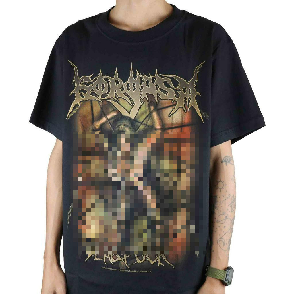 Original Gorgasm - Deadfck Tshirt Kaos Pria