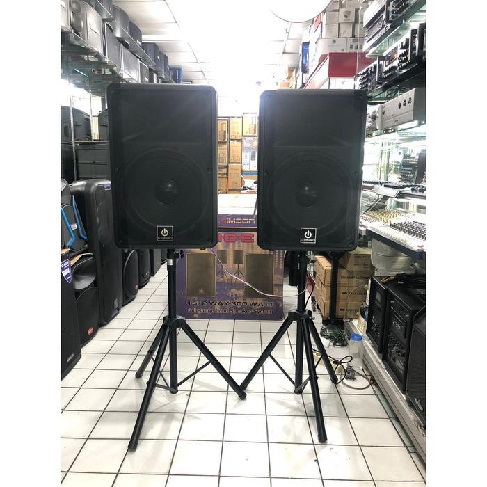 PAKET SPEAKER 15 INCH BLUETOOTH CRIMSON STAGE 15
