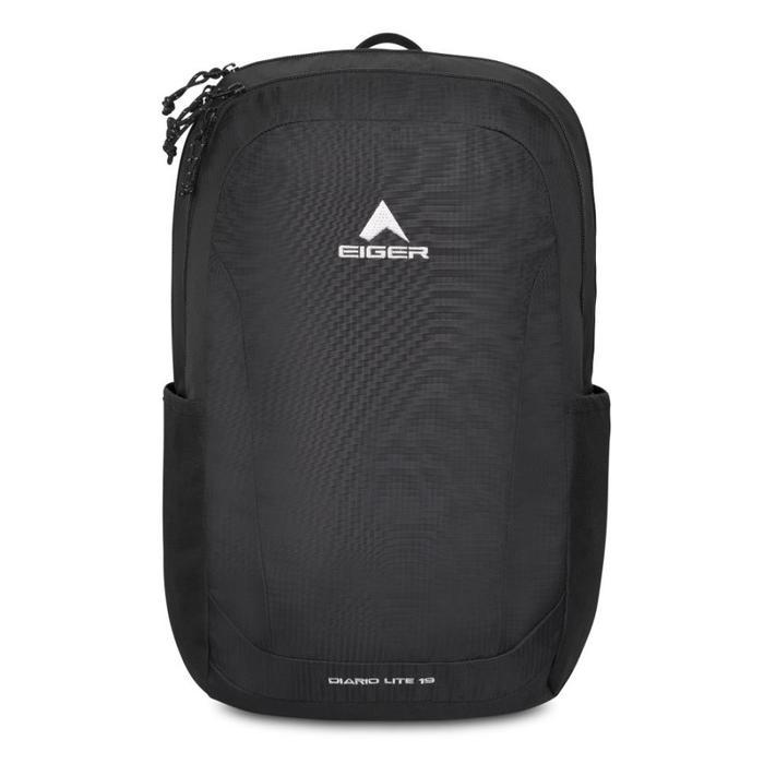 EIGER DIARIO LITE 19L BACKPACK - Tas Punggung - Daypack Sekolah - Ransel Outdoor - Hitam