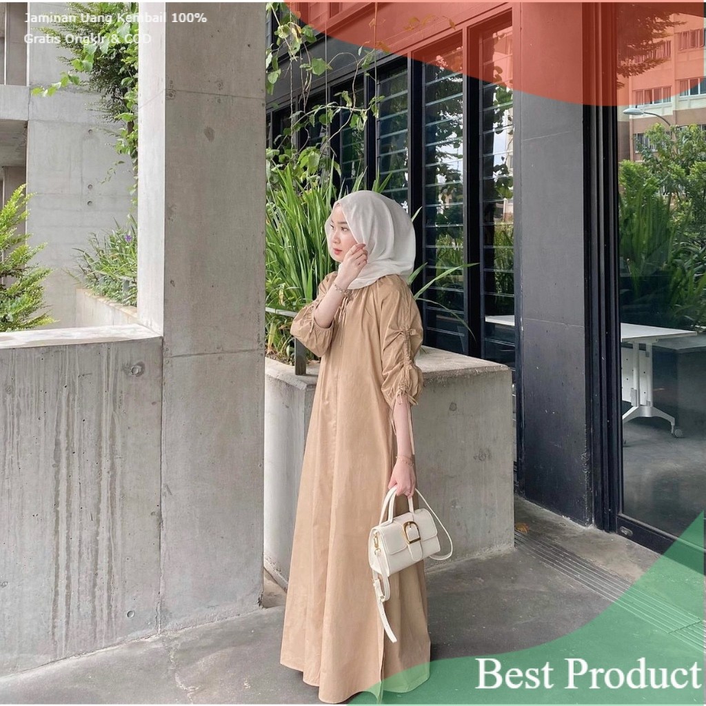 Lyla Linen Dress by Mariee dress linen dress putih gamispakaian wanita lainnya