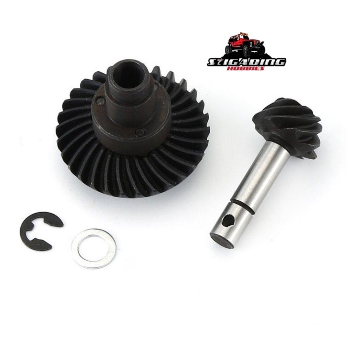 BEVEL GEAR METAL HELICAL GARDAN AXLE SCX10 II AXIAL 90046 90047 RC ADVENTURE