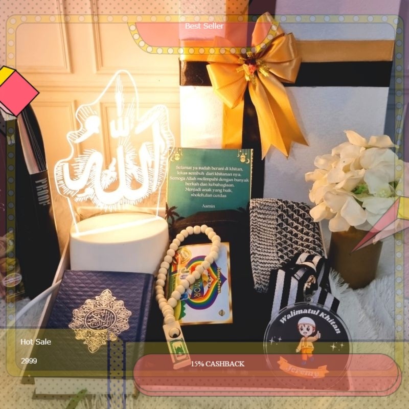 Hampers Khitan Premium / Kado Khitanan / Hadiah Sunatan- souvenir lainnya