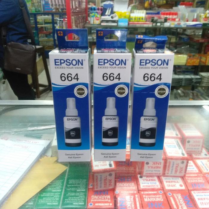 Tinta epson 664 black ORIGINAL