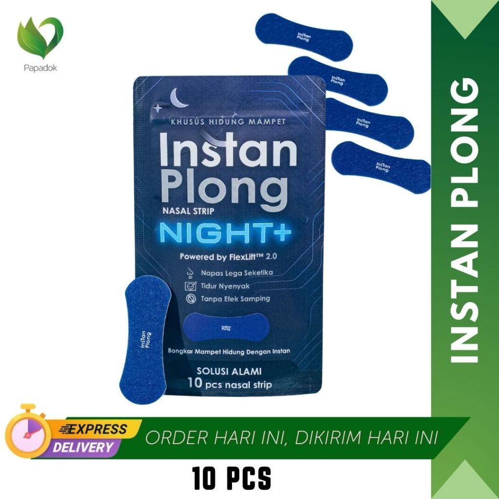 (Hivaro) Nasal Strip Hidung Tersumbat Instan Plong Plester Hidung Penghilang Dengkuran Dan Hidung Te