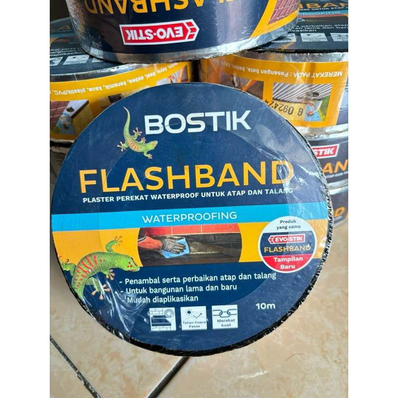 new - FLASHBAND LAKBAN LEM ATAP SENG ASBES ANTI BOCOR