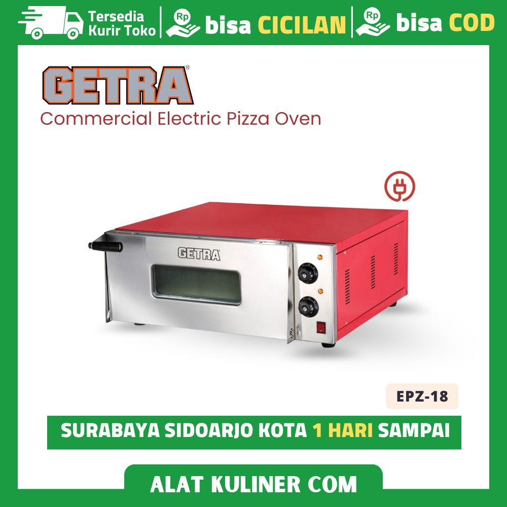 Getra EPZ-18 Oven Commercial Electric Pizza Oven Listrik Pizza Original