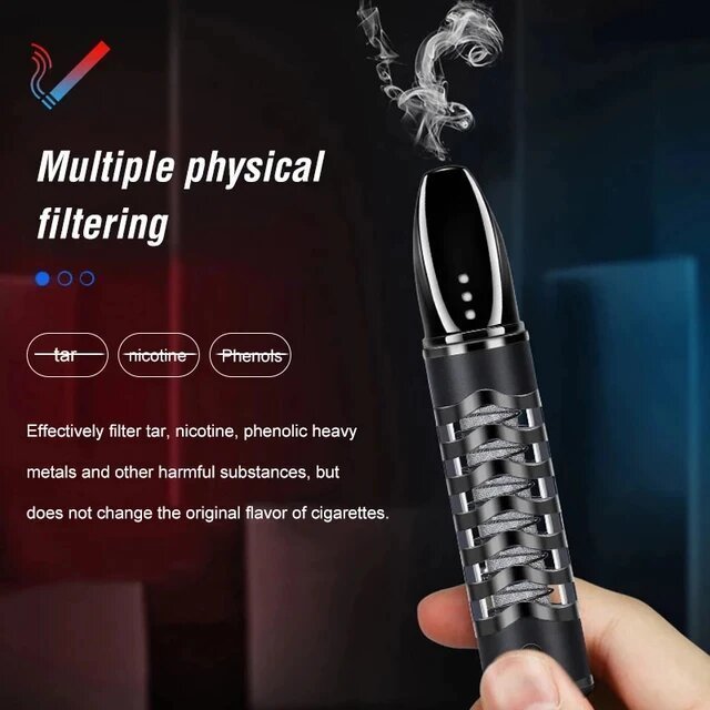[COD] Paling Banyak Dicari Murah Meriah Pipa Asbak Portable Holder Filter Korek Pemantik Rokok USB R