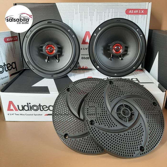 Speaker Mobil atau Coaxial AUDIOTEQ SPEAKER COAXIAL 6.5 INCH AUDIOTEQ