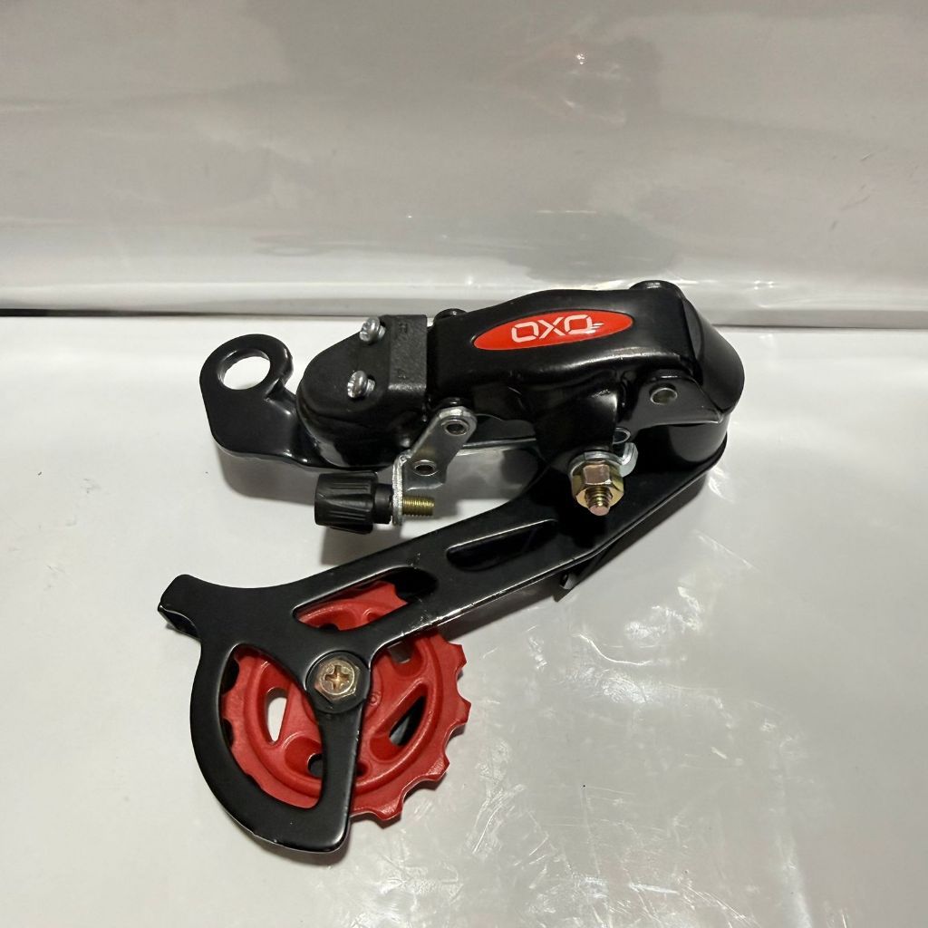 OXO LETER S / REAR DERAILLEUR (RD) 6-7-8 SPEED MODEL BAUT ANTING CHROME