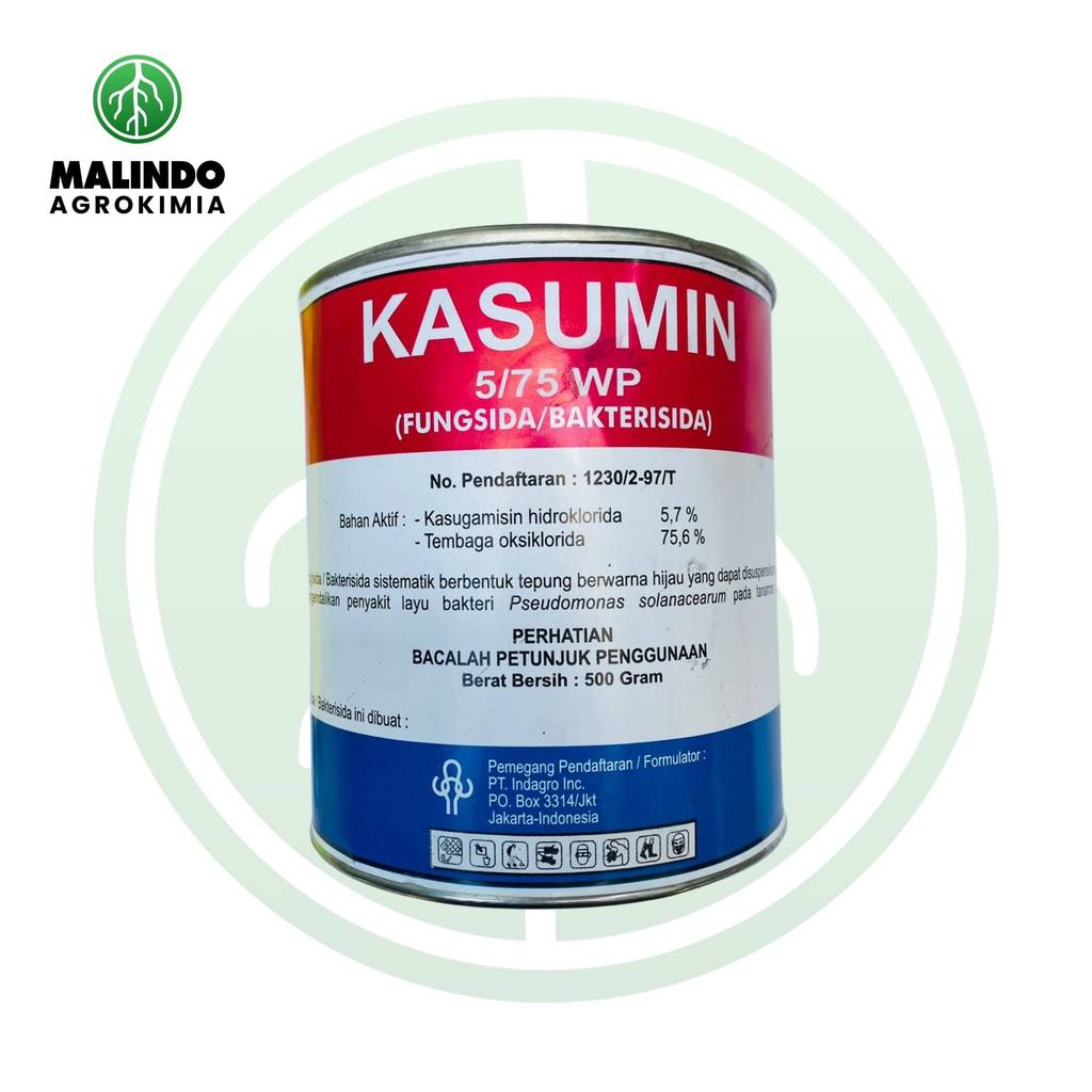 Fungisida Bakterisida KASUMIN 5/75WP 500gram
