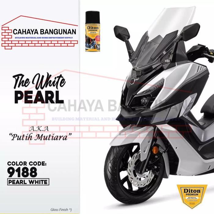 Pylox DITON PREMIUM Pearl White 9188 Putih Mutiara White Metalik Putih