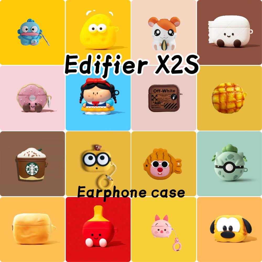 3Cideas Untuk Edifier X2S Case Kreatif Kartun Soft Silikon Earphone Case