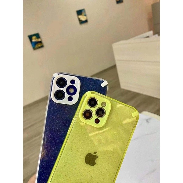 Soft Case Samsung M22 M21 A11 A20 A30 Glitter Sonata Clear shockproof