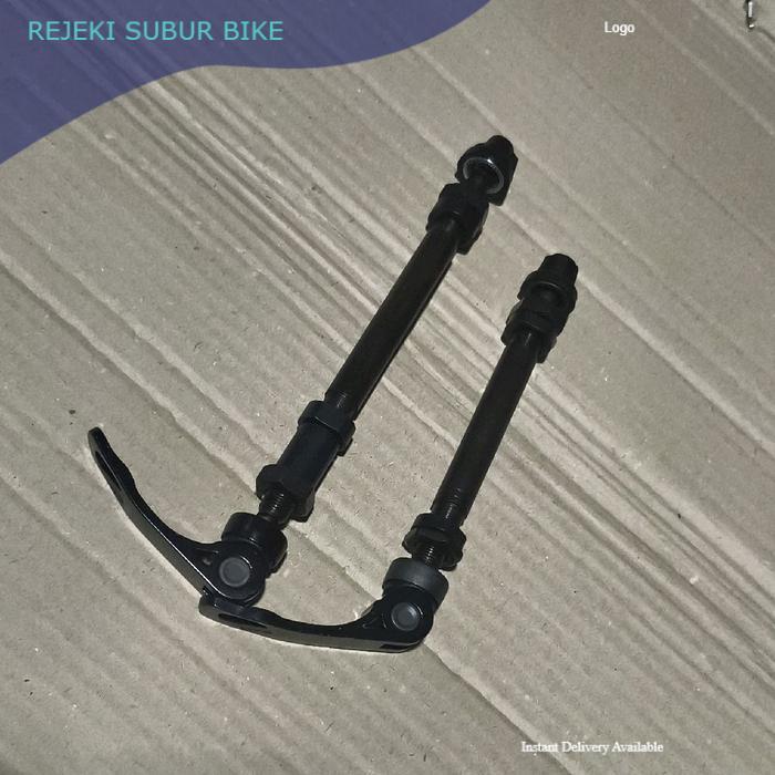 As Axle roda sepeda lubang QR Untuk Hub depan dan Belakang Bearing Hub Multi Speed QR Quick release