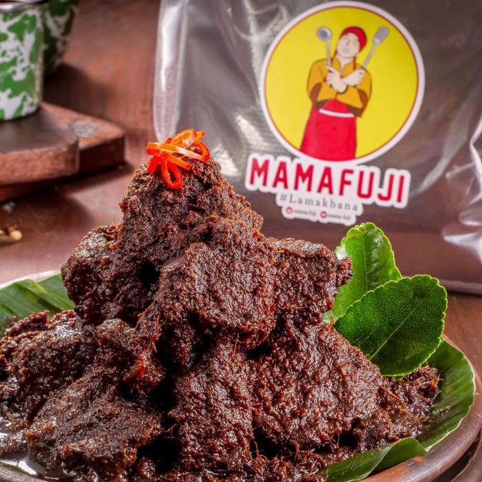 promo terbatas Rendang Mama Fuji Kualitas Premium, Harga Terjangkau 350gr HALAL ORIGINAL termurah pa