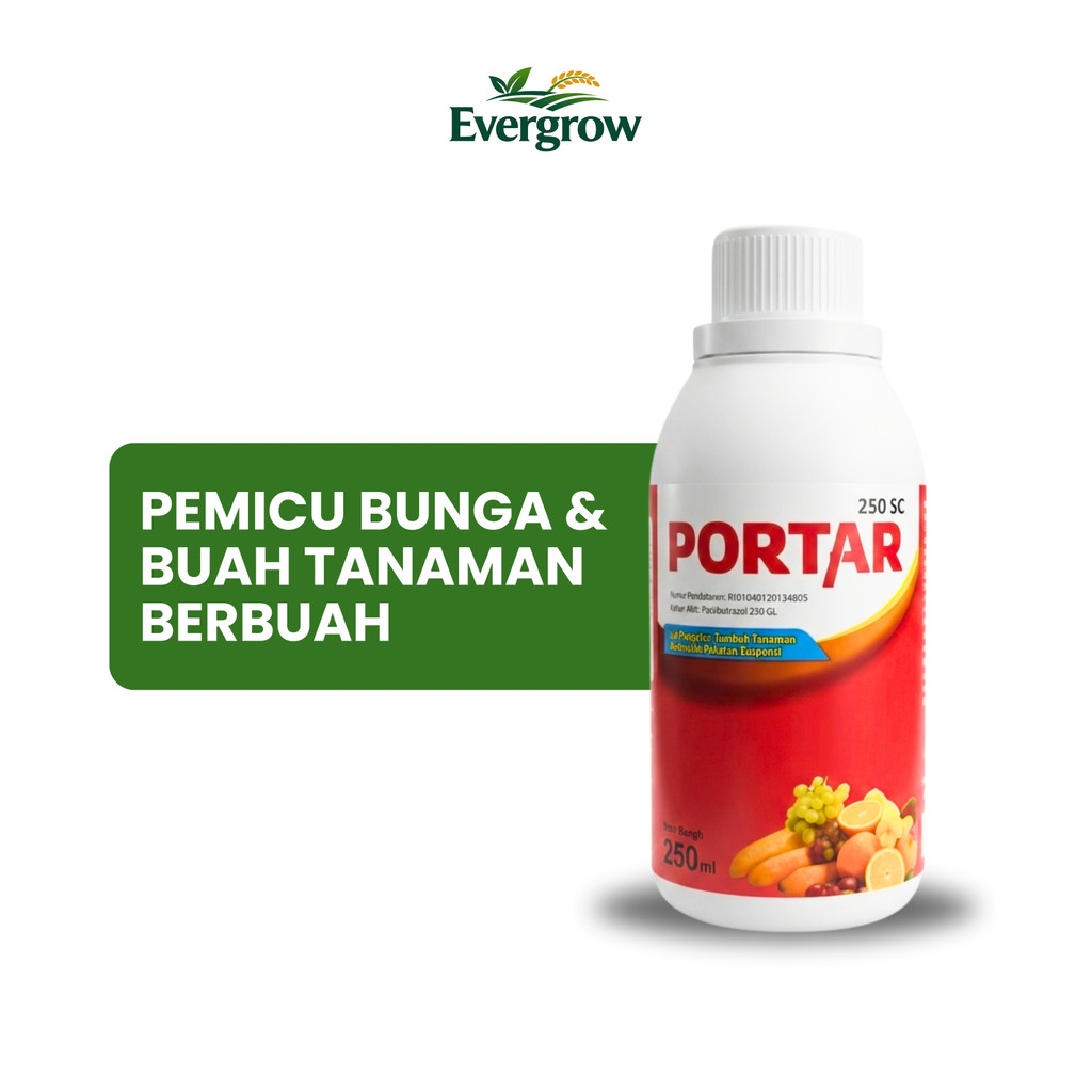 PORTAR Paclobutrazol 250ml – Pemicu Bunga & Buah Tanaman Berbuah