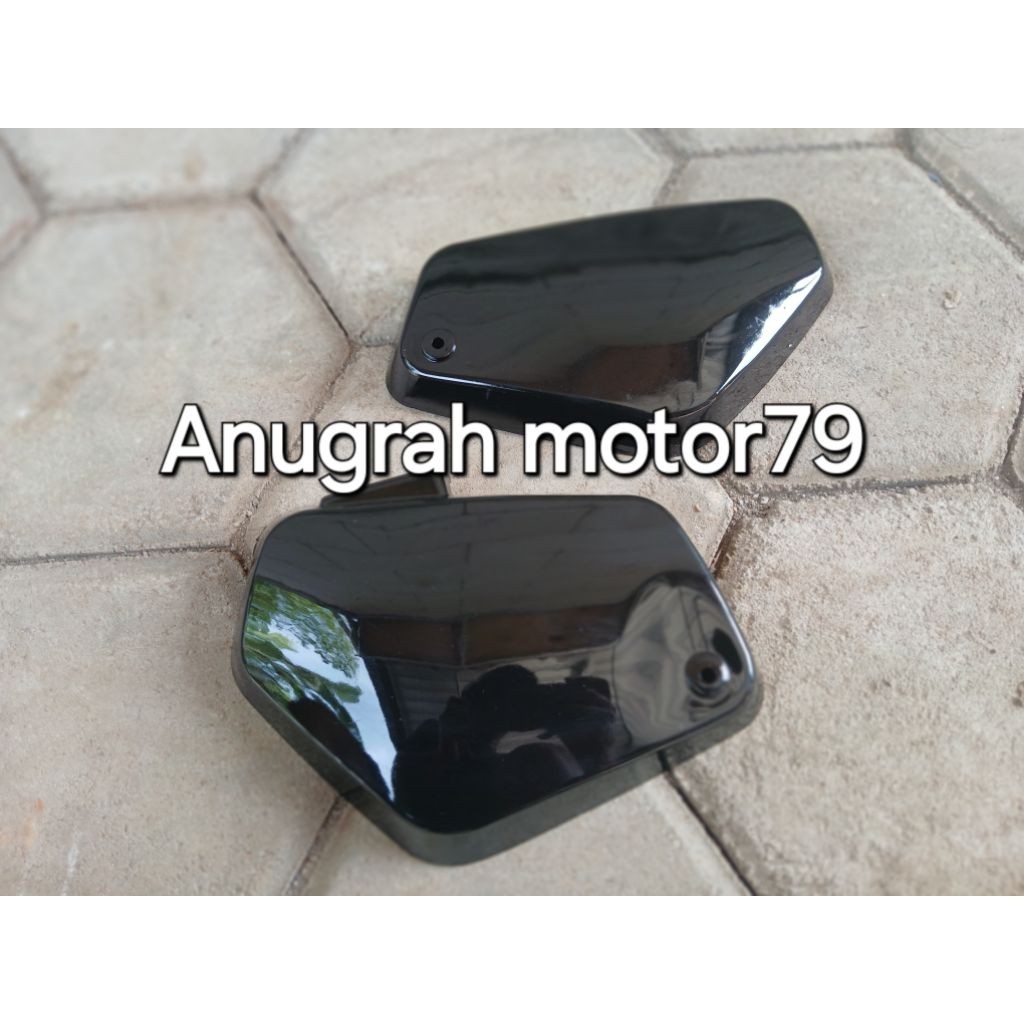 terlaris Cover Bok Aki Box Aki Suzuki RC80 RC100 RC 80 RC 100 RC Bravo Warna Hitam tahan lama