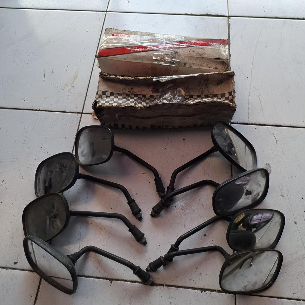spion batang pendek kdc Nos Vespa super sprint tanpa braket