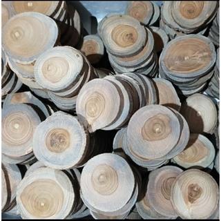 potongan kayu jati Wood slice wooden dekorasi